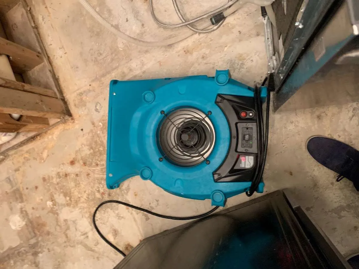 Air mover drying equipment for Mold Remediation & Removal in Myrtle Beach